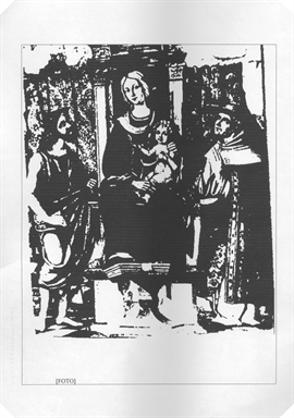 Madonna con Bambino in trono con San Giovanni Battista e San Bonaventura